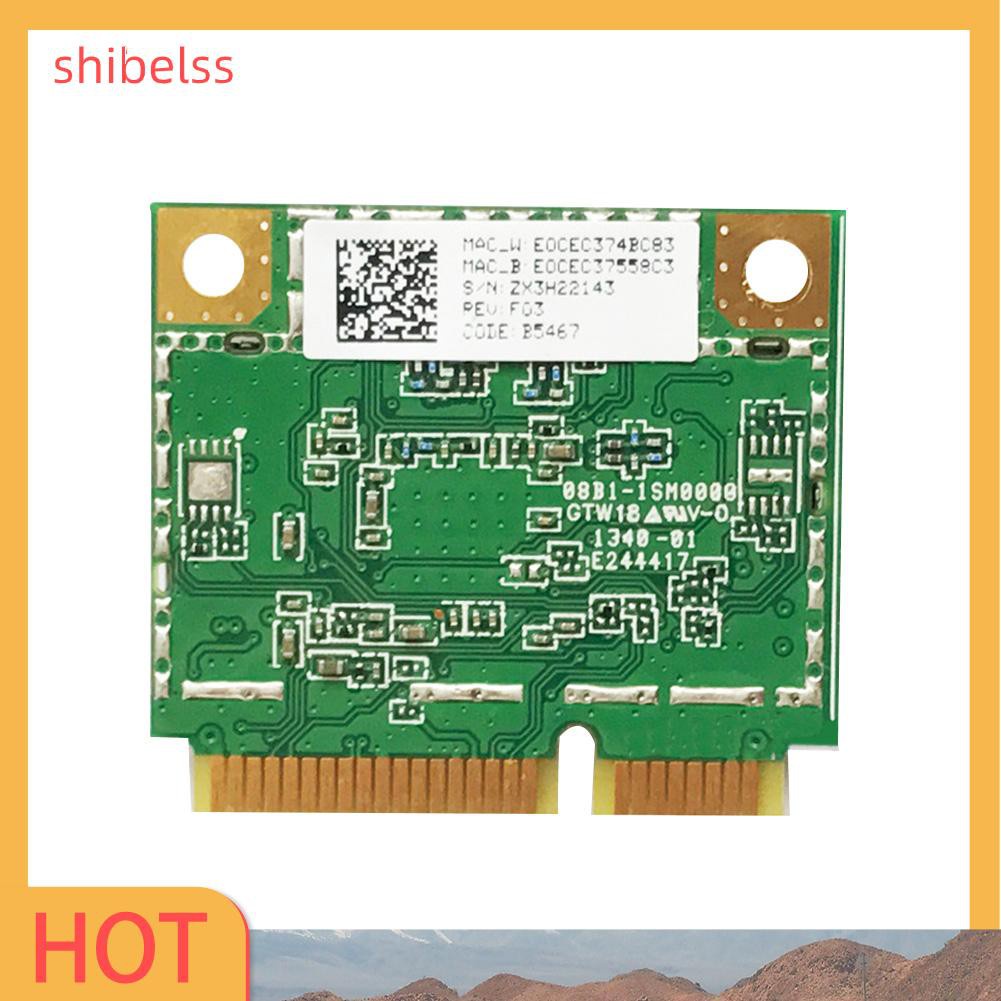 Usb Phát Wifi Không Dây Shibelsss 300mbps Mini Pci-E 2.4g / 5g Bluetooth 4.0 Thẻ | BigBuy360 - bigbuy360.vn