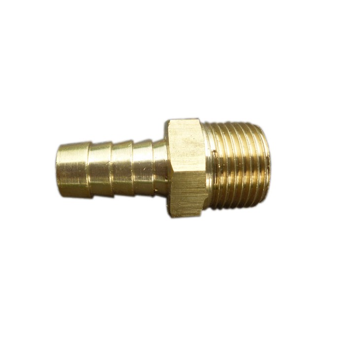 Nối co đuôi chuột ren ngoài 13mm, đầu ra nối ống 8-10mm