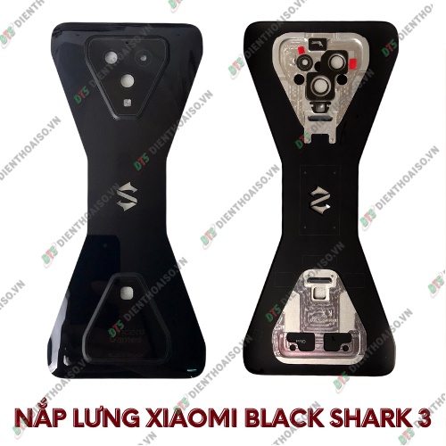 Nắp lưng xiaomi black shark 3 trắng , đen