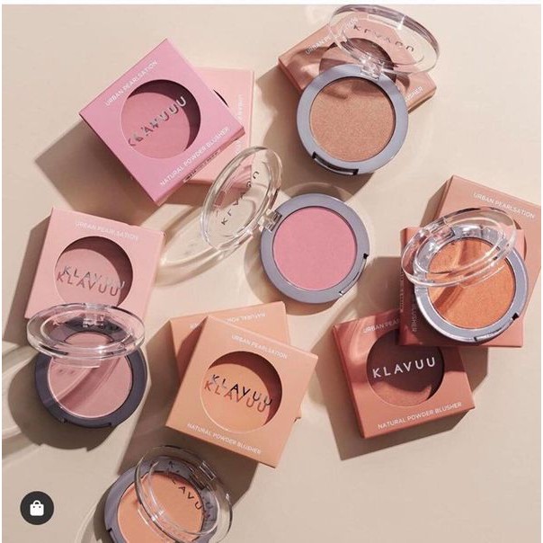 Phấn Má Klavuu Urban Pearlsation Natural Powder Blusher