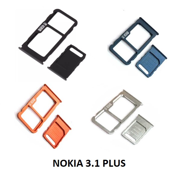 Khay sim Nokia 3.1 Plus ( 1 bộ gồm 2 phần )