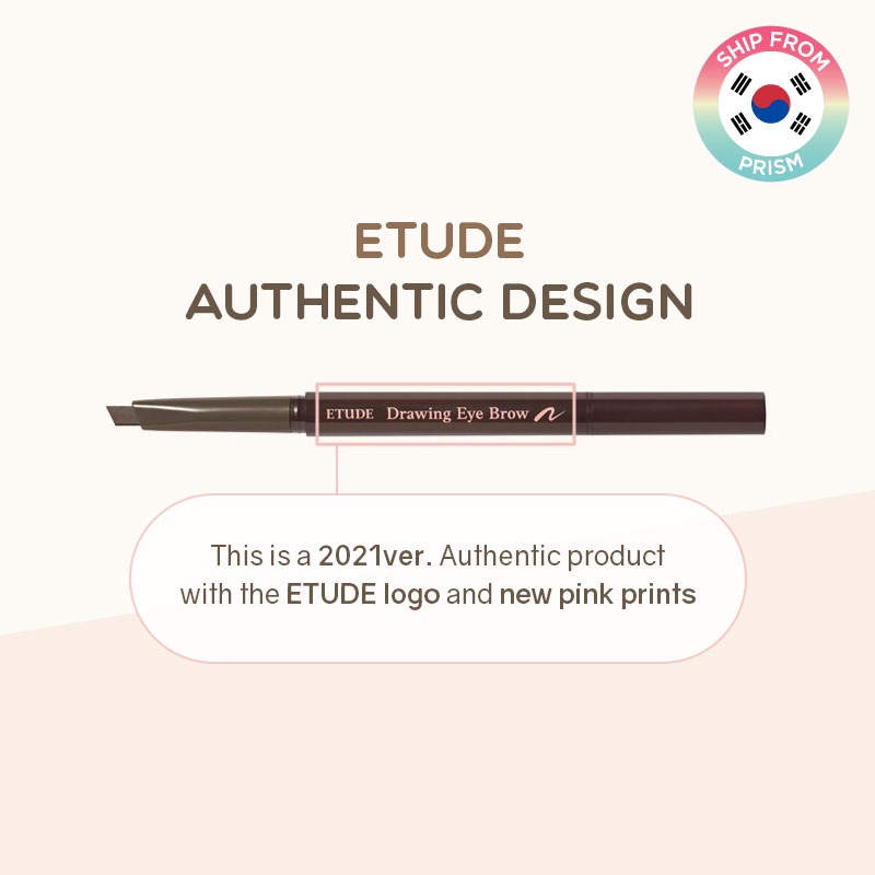 [Hàng mới về] Bút kẻ lông mày Etude House hai đầu 7 màu sắc tùy chọn trang điểm tự nhiên | BigBuy360 - bigbuy360.vn