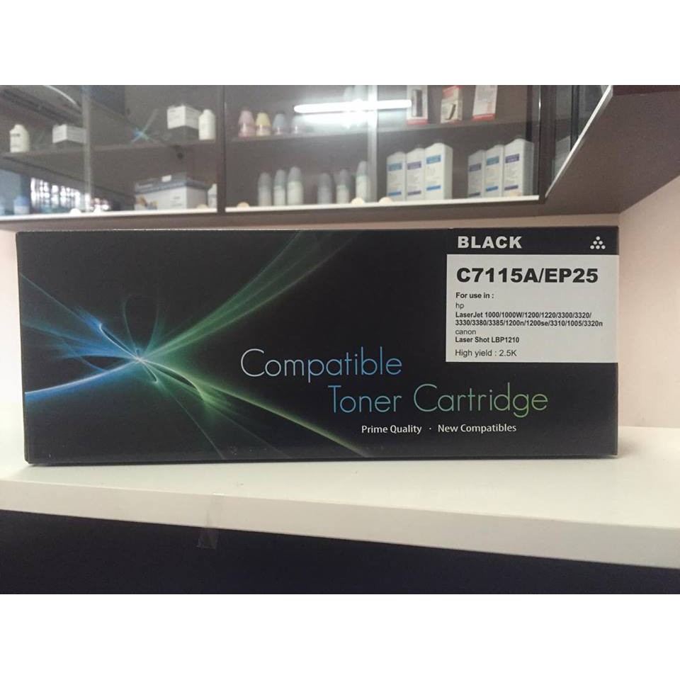Mực Cartridge 15A dùng cho máy in HP 1000/ HP 1200/ HP 1300/ Ca.non 1210