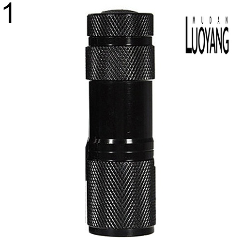Đèn Pin Mini 9 Bóng LED UV Siêu Sáng