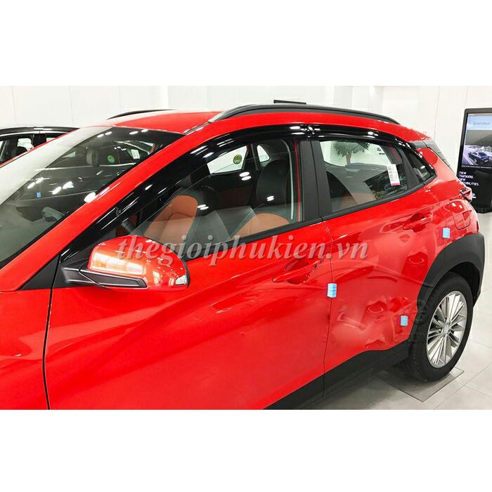 Bộ vè che mưa ABS Hyundai Kona( hàng cao cấp)