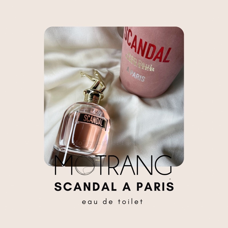 Nước Hoa Nữ Thơm Lâu Jean Paul Gaultier Scandal A Paris Hương Hoa Cỏ Ngọt Ngào, Tươi Mát 2ml - 5ml - 10ml
