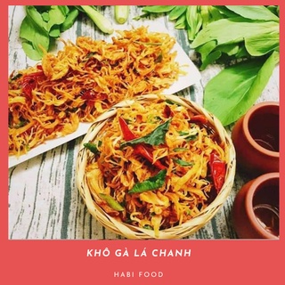 Khô Gà Lá Chanh Hũ 300gr Ngon Cay Thơm Lá Chanh
