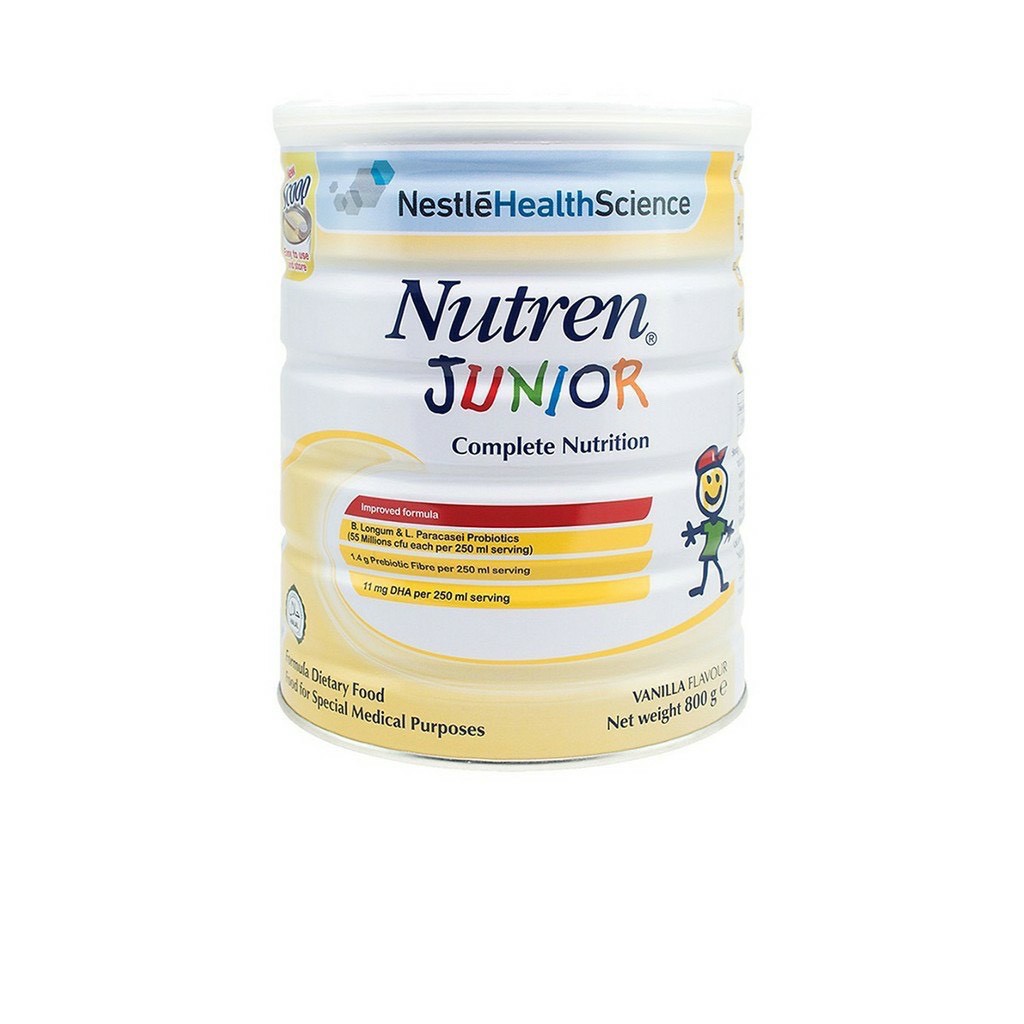 Sữa bột Dinh Dưỡng Y Học Nutren Junior 800g - chọn quà