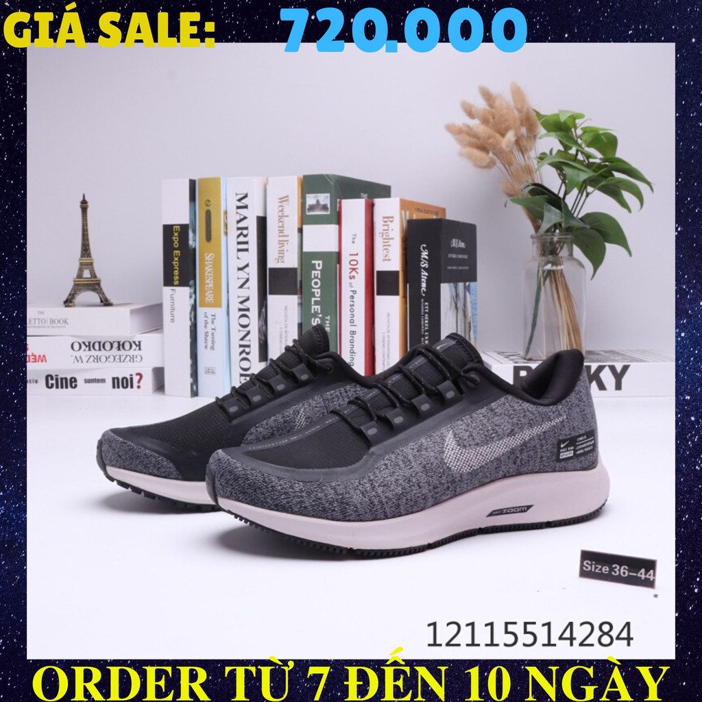 🌟FULLBOX🌟ORDER🌟SALE 50%🌟ẢNH THẬT🌟 Nike Air Zoom Pegasus 35 Shield 🌟GIÀY NAM NỮ