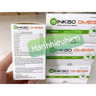 Ginkgo Omega - Hộp 100 viên