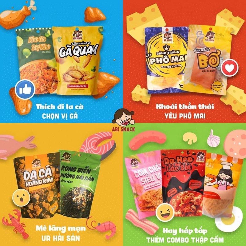 COMBO MẶN ABI -CHÍNH HÃNG [TẶNG QUÀ]
