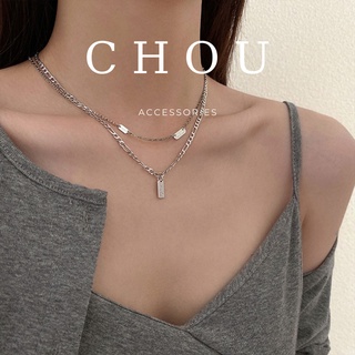 Dây Chuyền 2 Lớp Xích Lucky | CHOU ACCESSORIES |