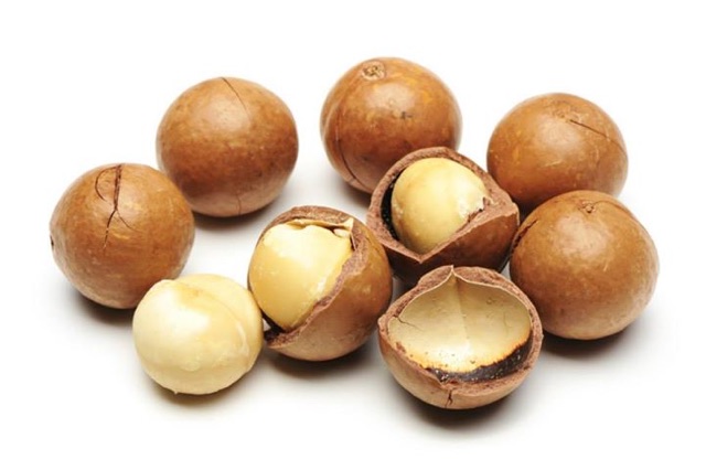 1kg Hạt Macca Úc nứt vỏ Macadamia