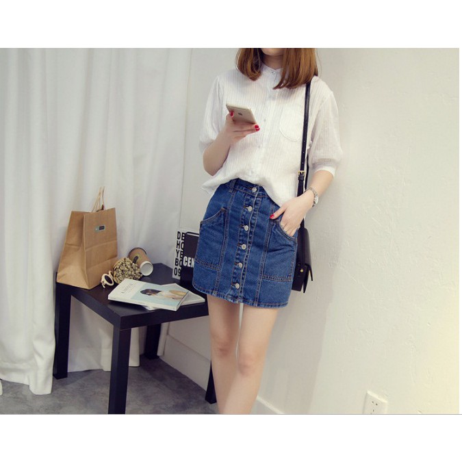 Áo sơ mi nữ, áo trắng học sinh sinh viên xinh xắn