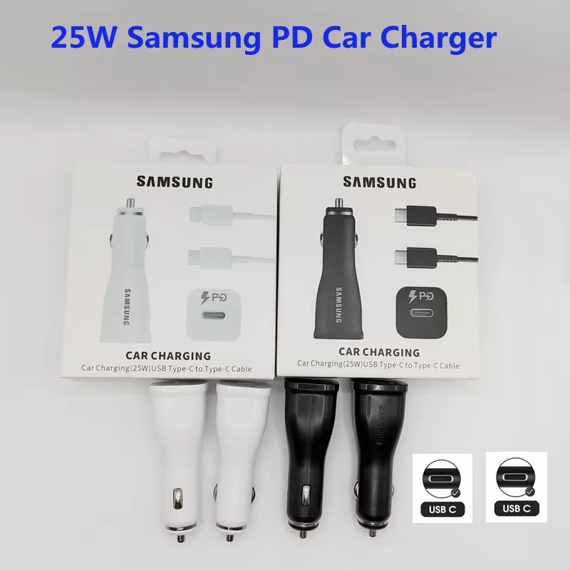 Tẩu Sạc Xe Hơi Samsung 25W Sạc Nhanh Type C