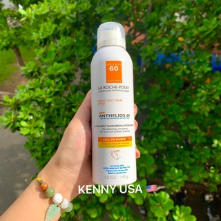 Xịt Chống Nắng Siêu Nhẹ LA ROCHE-POSAY SPF 60 ( Face & Body ) - 143g