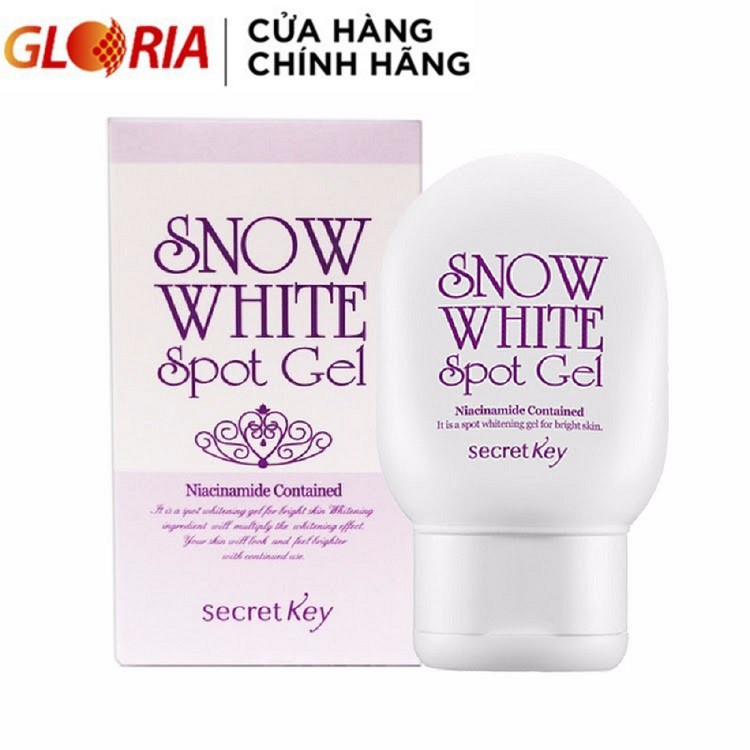 [Mã COSGLORIAT4 -8% đơn 250K] Gel ngừa thâm dưỡng trắng cơ thể Secret Key Snow White Spot Gel 65g