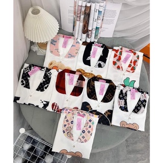 Bộ lụa mango thiết kế 5D cổ sen cao cấp🎀 HỖ TRỢ MIỄN PHÍ SHIP🎀