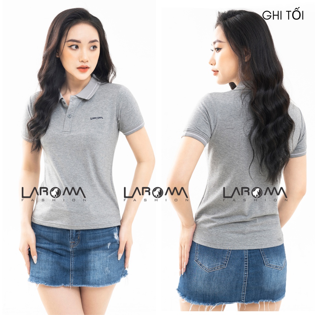 Áo polo cotton nữ Laroma