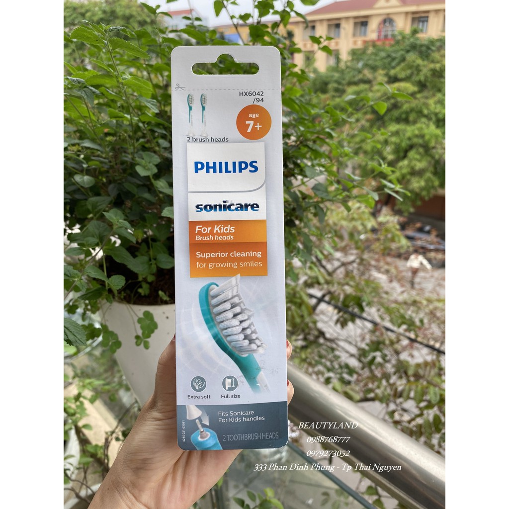 Đầu bàn chải điện Philips Sonicare C2,C3, G2, W ,W3  CAO CẤP loại bỏ mảng bám