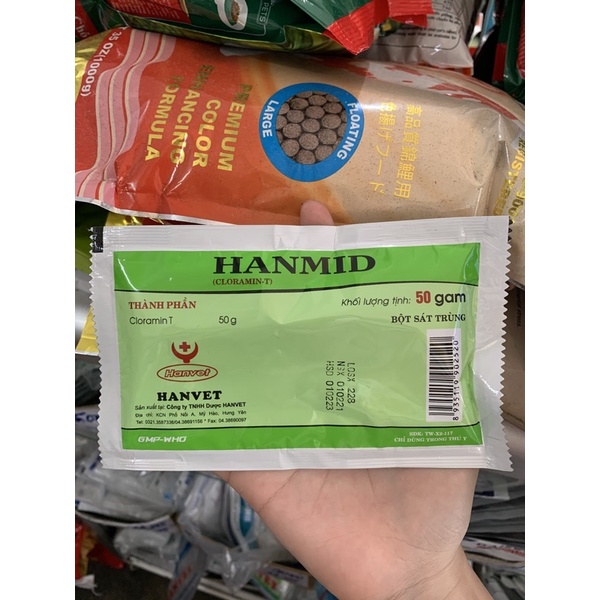 Sát trùng Hanmid gói 50 gram