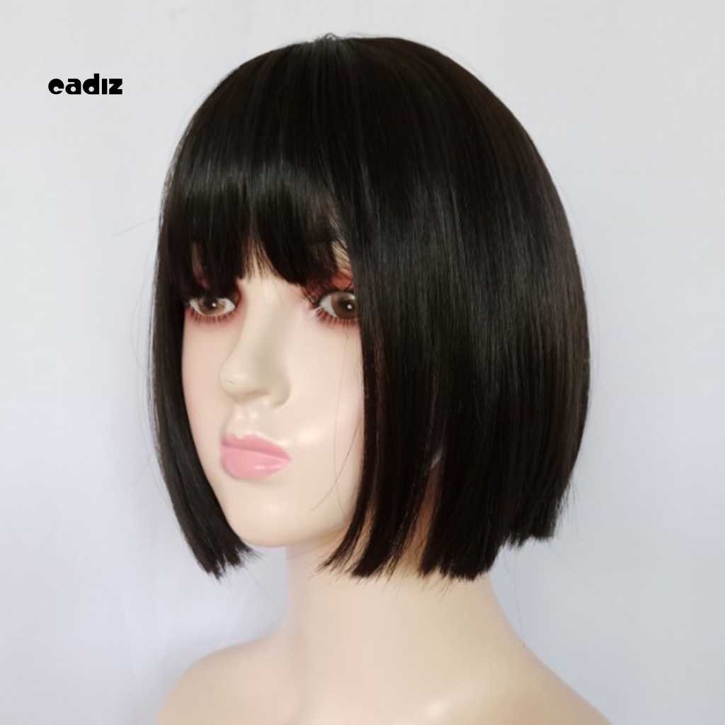 Bộ Tóc Giả Ngắn Ngang Vai Dễ Sử Dụng Dành Cho Nữ