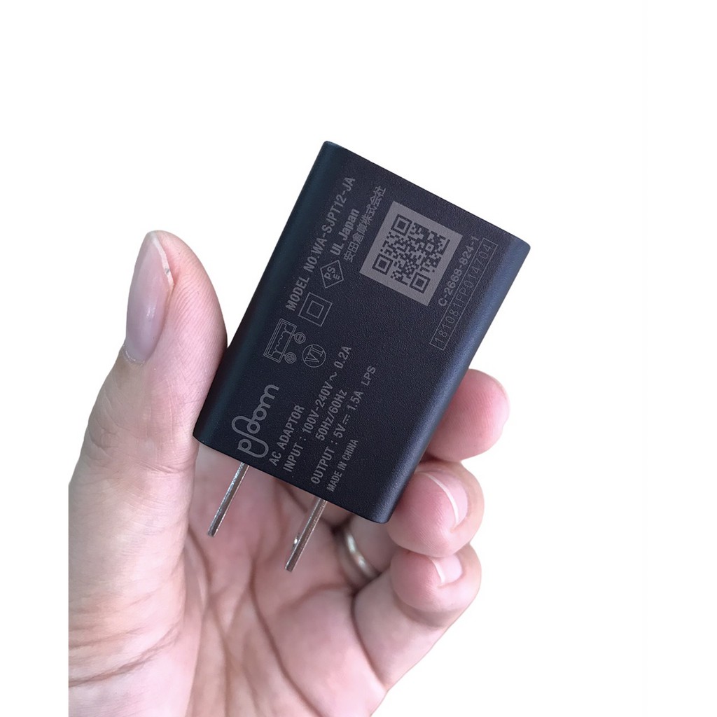 Củ Sạc 5V-1.5A Ploom Zin Xịn-Củ sạc,Cốc Sạc ĐT ,tablet táo,Nguồn Camera