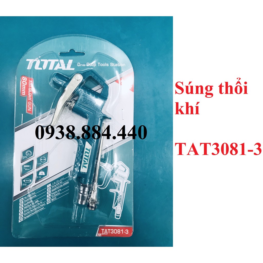 80mm Dụng cụ thổi khí Total TAT3081-3