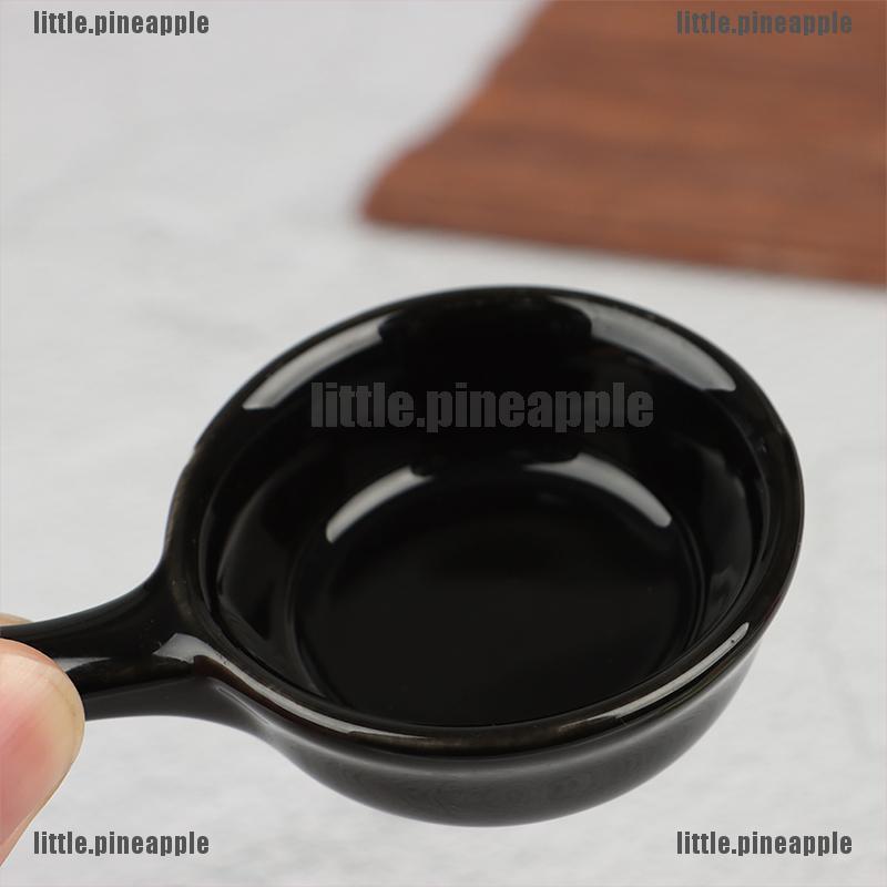 [Pine] 1Pc 1/6 Dollhouse Miniature Kitchen Cooking Ware Mini Ceramic Soup Pot 9.5*6cm