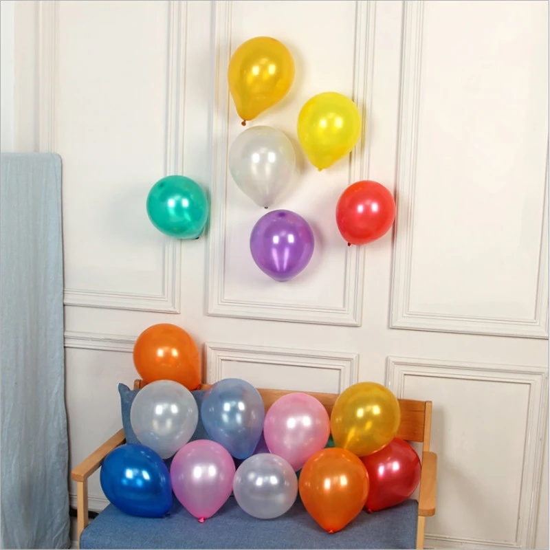 Set 50 Bong Bóng Cao Su 10 Inch Trang Trí Tiệc Sinh Nhật
