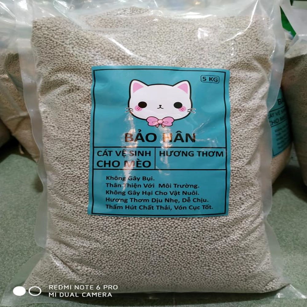 🐾 Cát Vệ Sinh Cho Mèo 10kg Hàng Việt Nam 100% Thơm Dịu Chính Hãng Công Ty