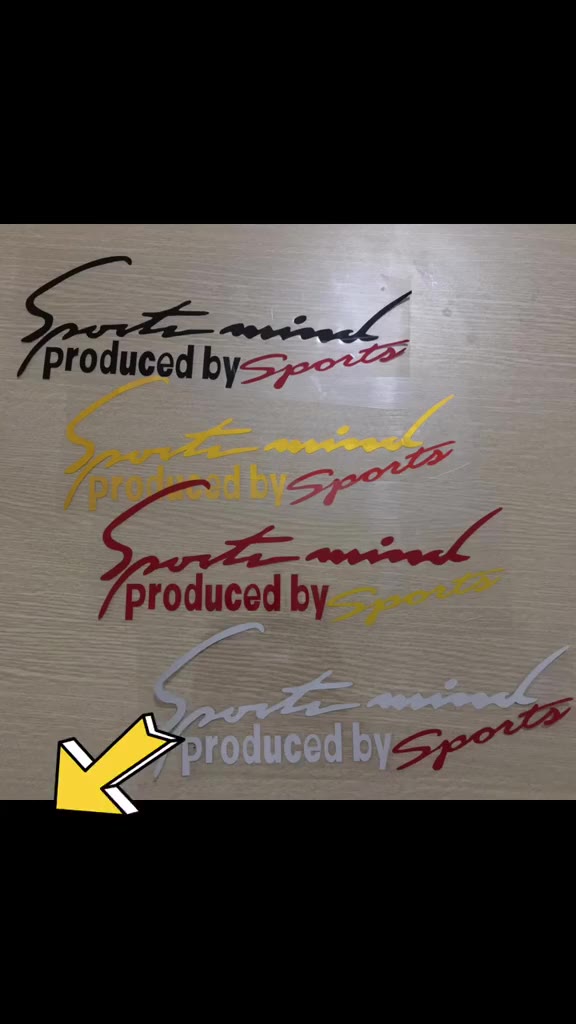 Tem dán Sport mind prodeced by Sports xe hơi ô tô đầy đủ màu sắc | BigBuy360 - bigbuy360.vn