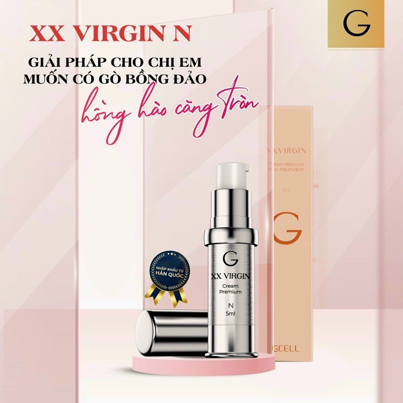 [HCM]Xxvirgin Làm Hồng Nhũ Hoa Và Cô Bé 5ml nhập khẩu