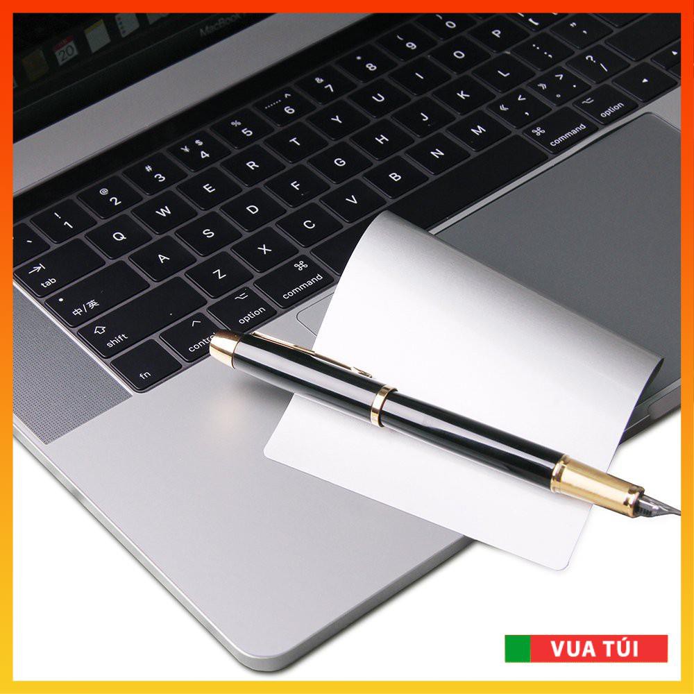 COMBO Miếng Dán Kê Tay + Trackpad Macbook- Silver Đủ Dòng Chính Hãng JRC