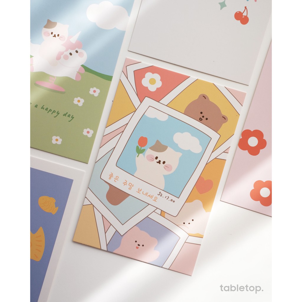 Postcard, thiệp Bear - hình gấu dễ thương