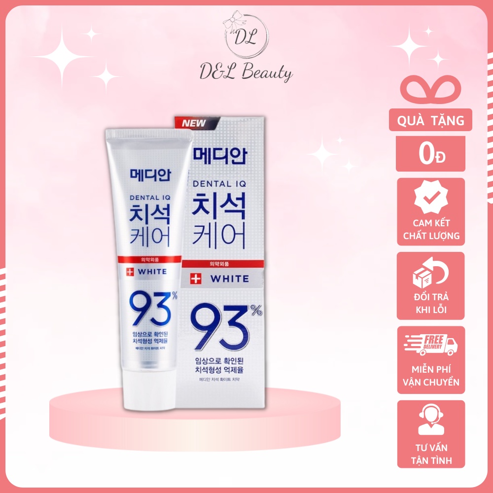 Kem đánh răng Hàn Quốc trắng răng MEDIAN DENTAL IQ 93% 120g