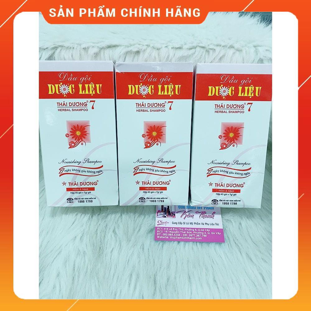 Dầu gội Thái Dương 7 - dây 10gói x 7g