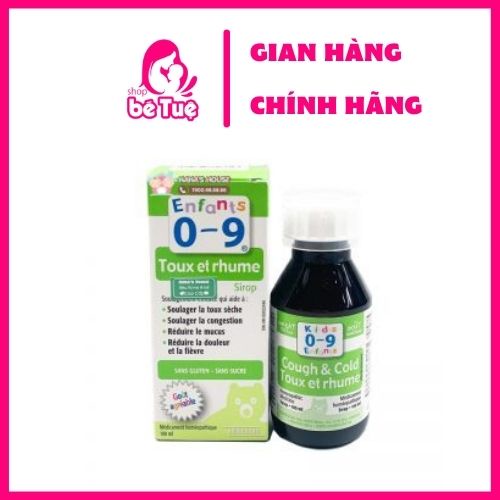 Siro Uống Cough 0 - 9 Cho Bé