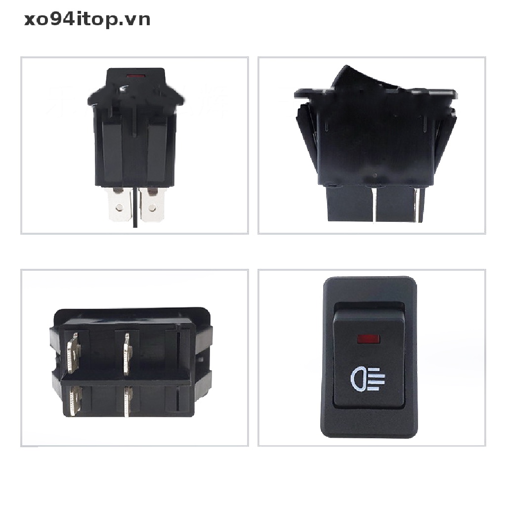 Công Tắc Đèn Led Phá Sương Mù Asw-17D 12V 35A 4Pin Cho Xe Hơi / Xe Máy