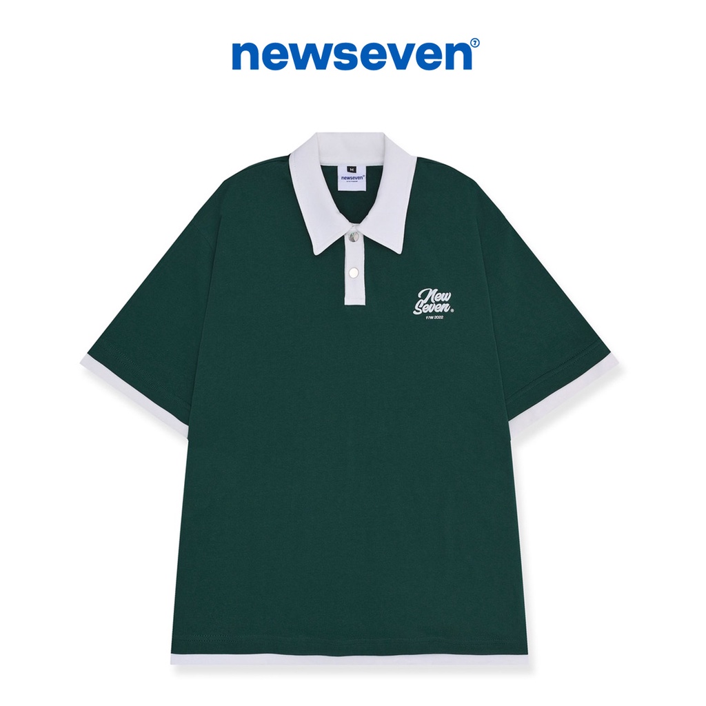 Áo Thun PoLo N7 Newseven Minimalism V4 / Mallard Green