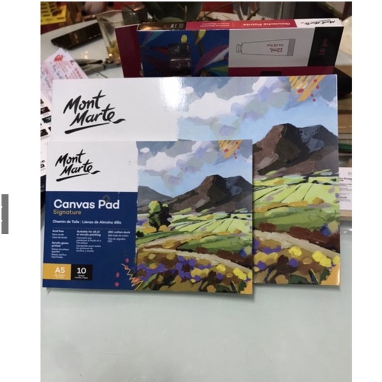 Toan vẽ dạng tập  dùng để vẽ gouacheacrylicsơn dầu,…