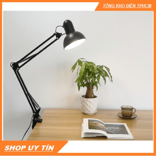 ĐÈN KẸP BÀN HỌC KỸ SƯ PIXAR CAO 95CM CAO CẤP | CHÓA ĐÈN 16CM