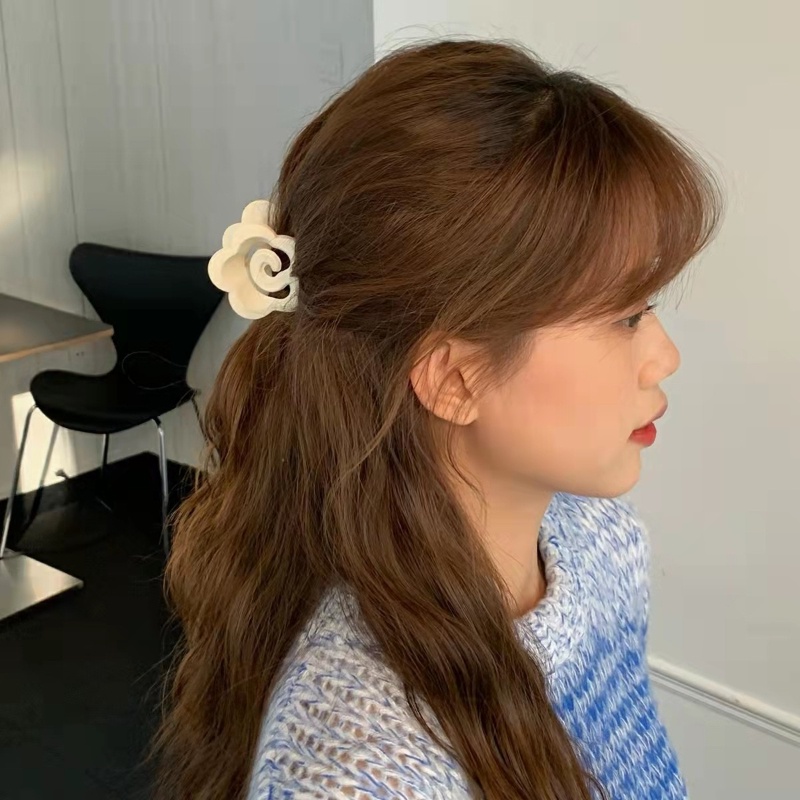 Kẹp Tóc Đuôi Ngựa Bằng Hợp Kim Hình Hoa Thời Trang 2022