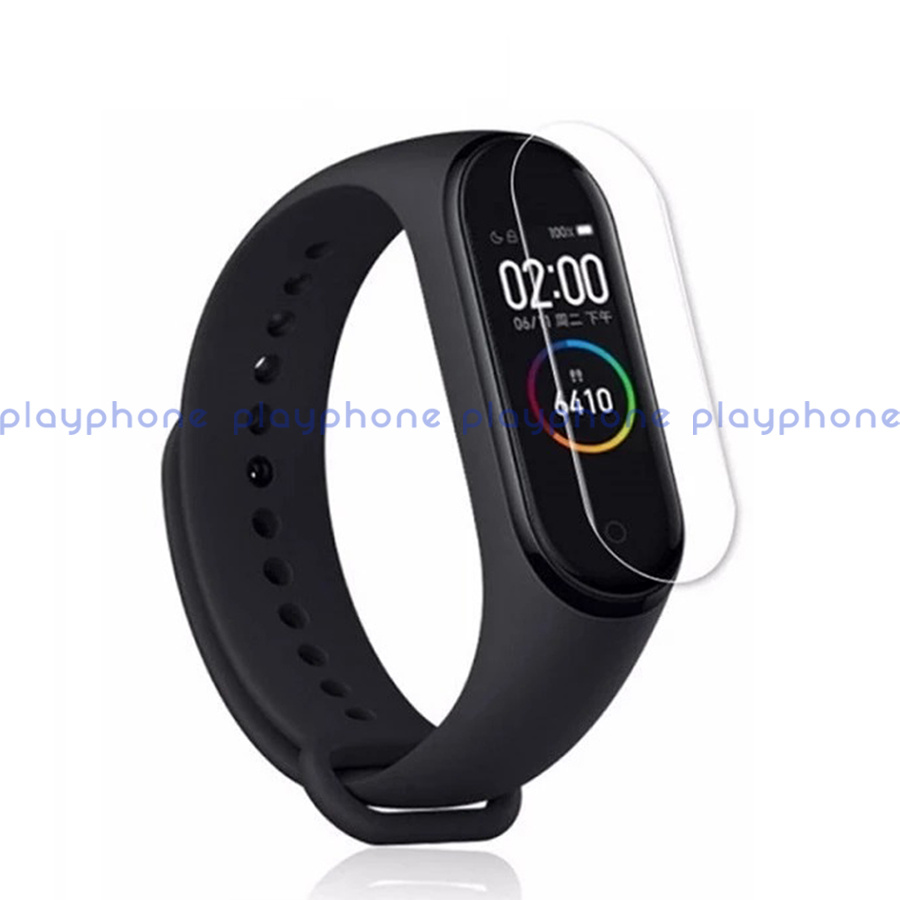 Miếng Dán Đồng Hồ Xiaomi Mi Band 6 Ppf chống va đập và trày xước playphonevn