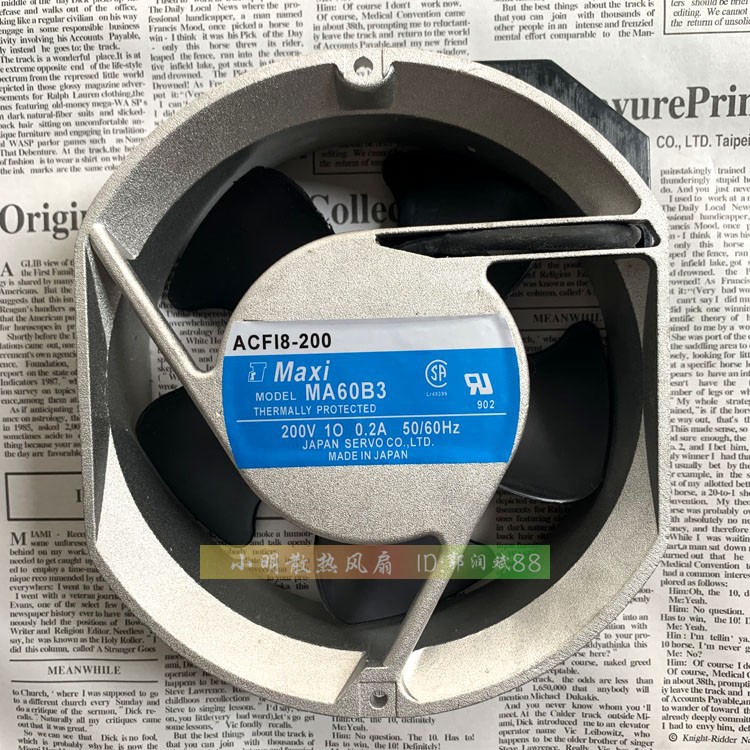 Động Cơ Servo Ma60B3 (Ma60B3S) 17251 200v Acf18-200Ps Maxi