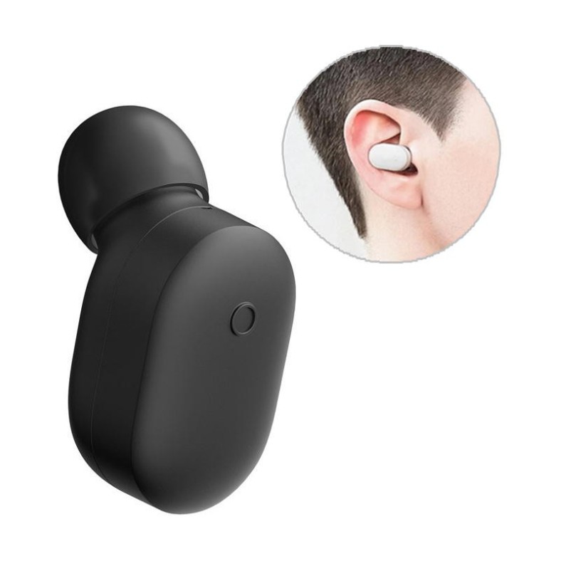 Tai nghe Bluetooth Mini Xiaomi Earphone nhỏ gọn cho điện thoại iPhone iPad Samsung