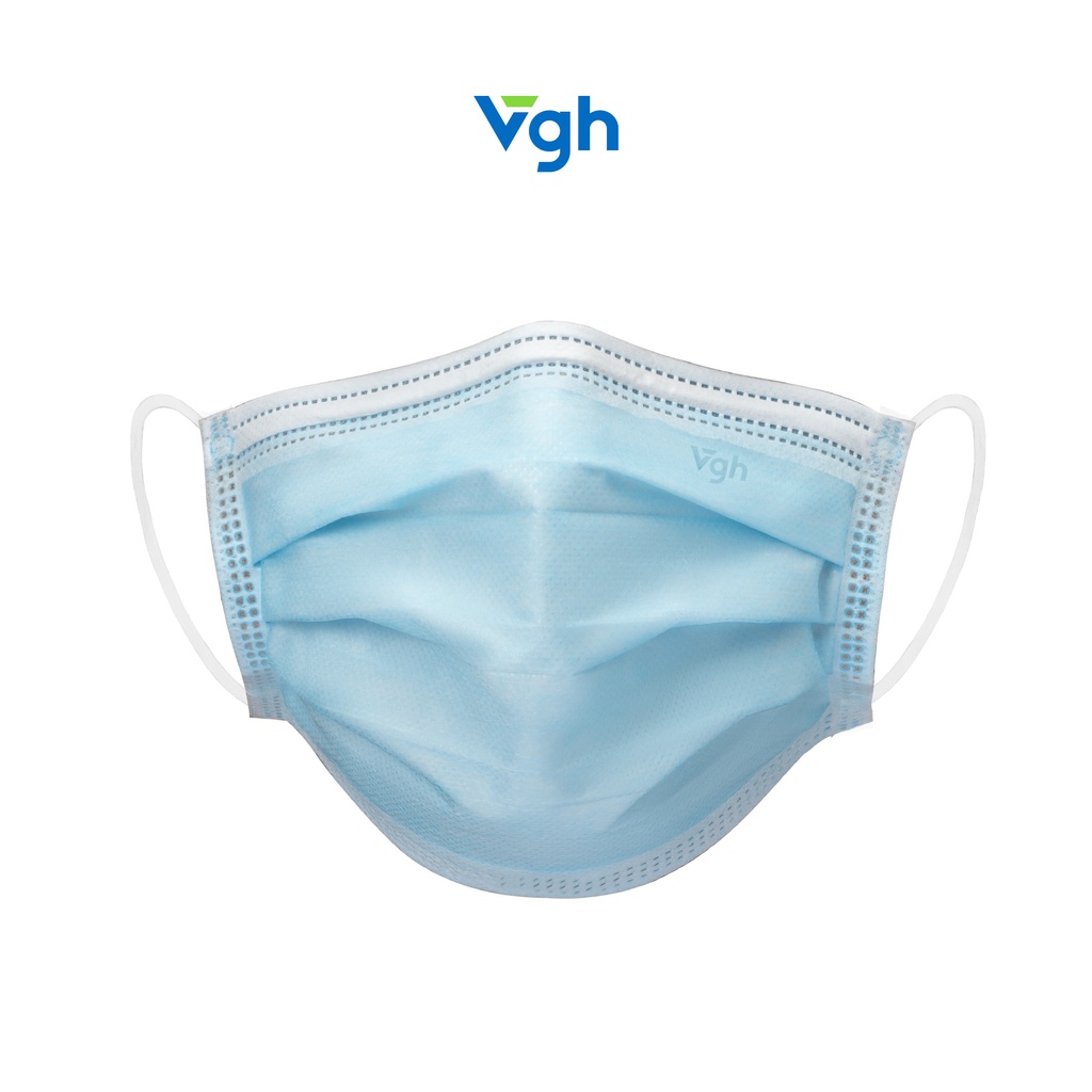 Khẩu trang thời trang VG Fashion Mask túi zip tiện lợi với 3 màu trong 1 túi - Chính hãng VG Healthcare - Túi 7 chiếc