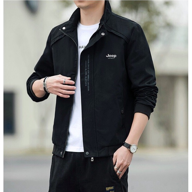 Áo khoác dù nam trơn Jacket Basic cao cấp- AK06