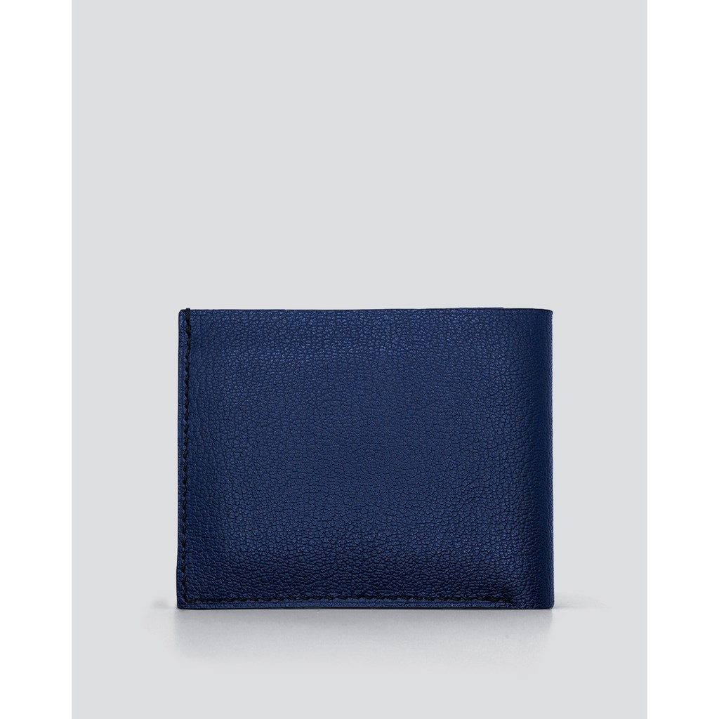 Ví nam Differ da bò Alran xanh navy nhập khẩu - Three-Box Wallets | TBBIF-DIFFER-ALRAN-XANH