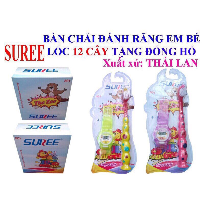 Bàn chải đánh răng trẻ em thai lan